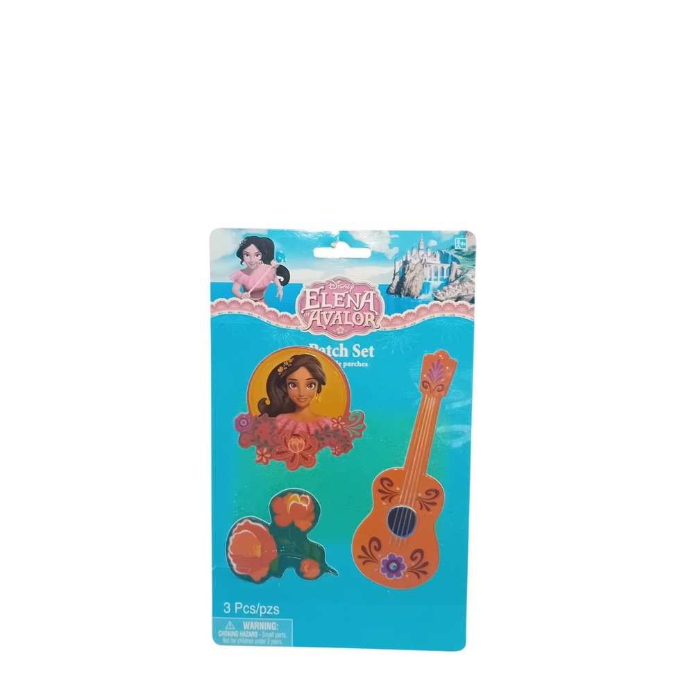NEW Old Stock Late Y2K Disney Elena Of Avalor Patch Stickers Holo Glitter Party